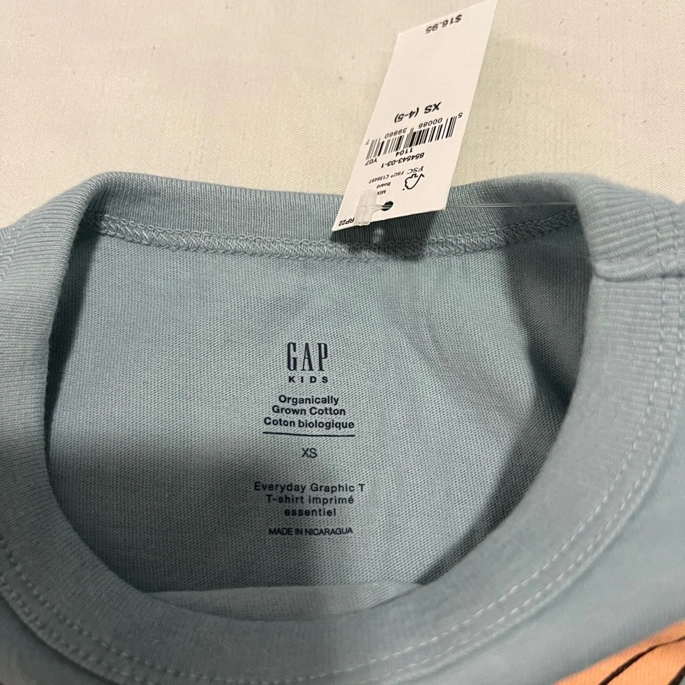 Gap kids surf graphic tee NWT